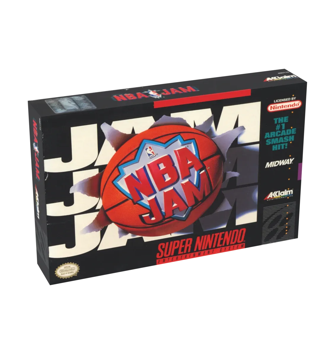 NBA Jam Reproduction Box
