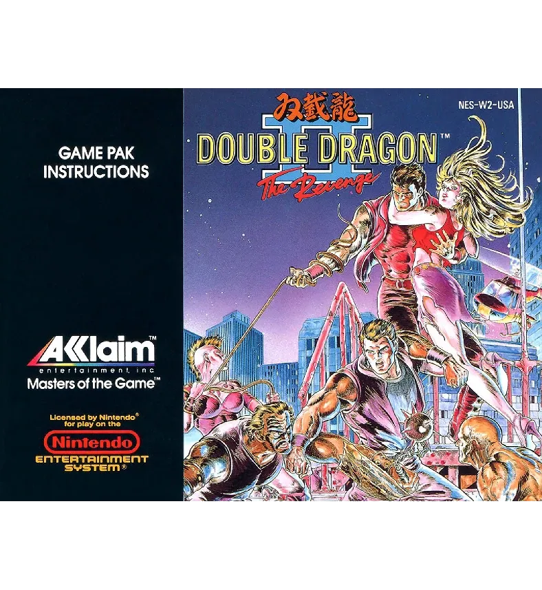 Double Dragon 2 - The Revenge Reproduction Manual