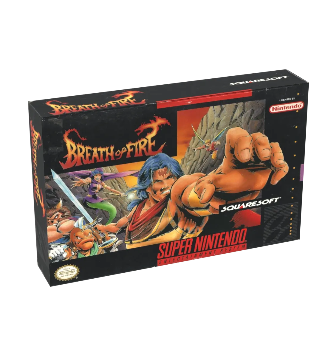 Breath of Fire Reproduction Box