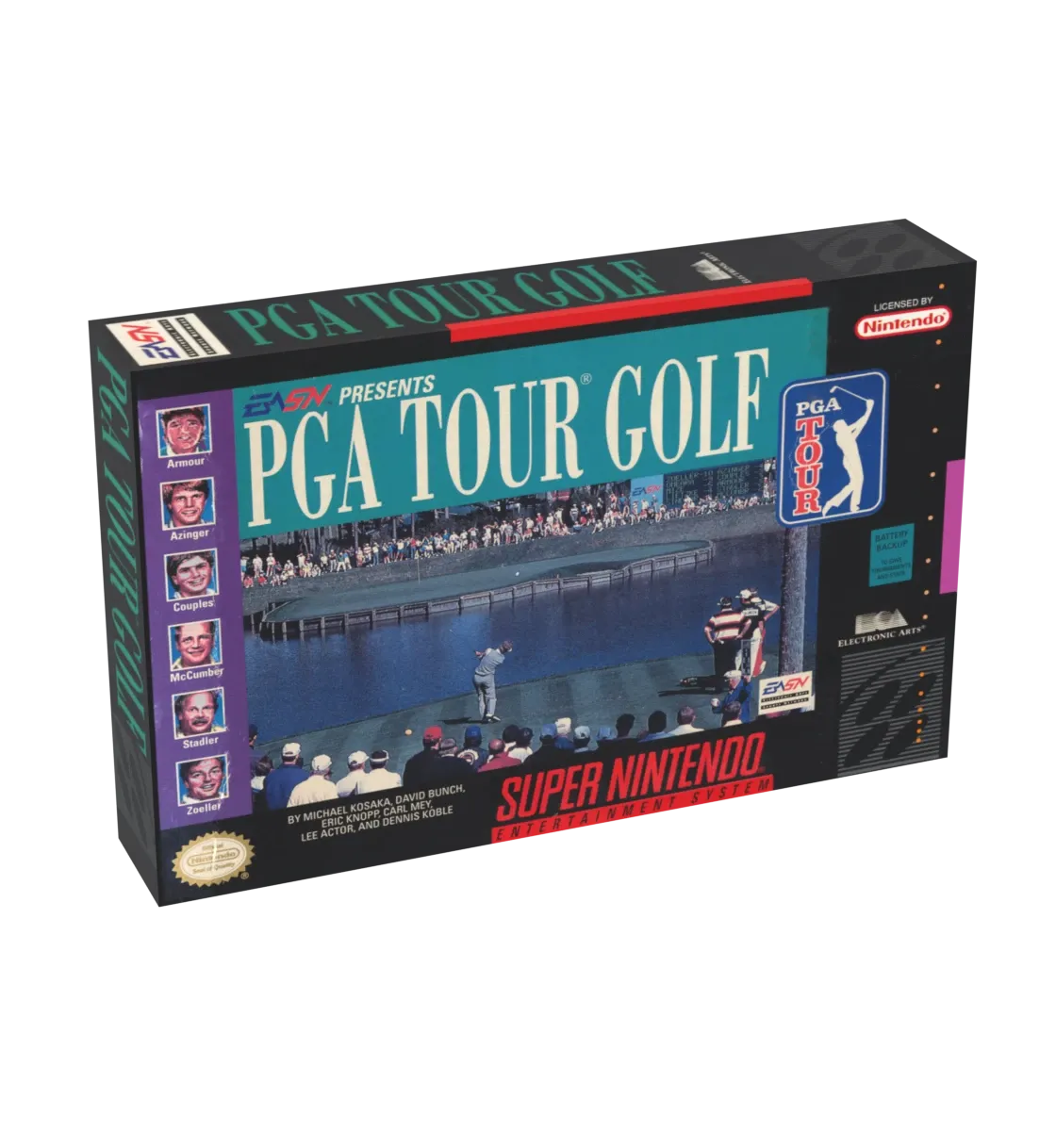 PGA Tour Golf Reproduction Box
