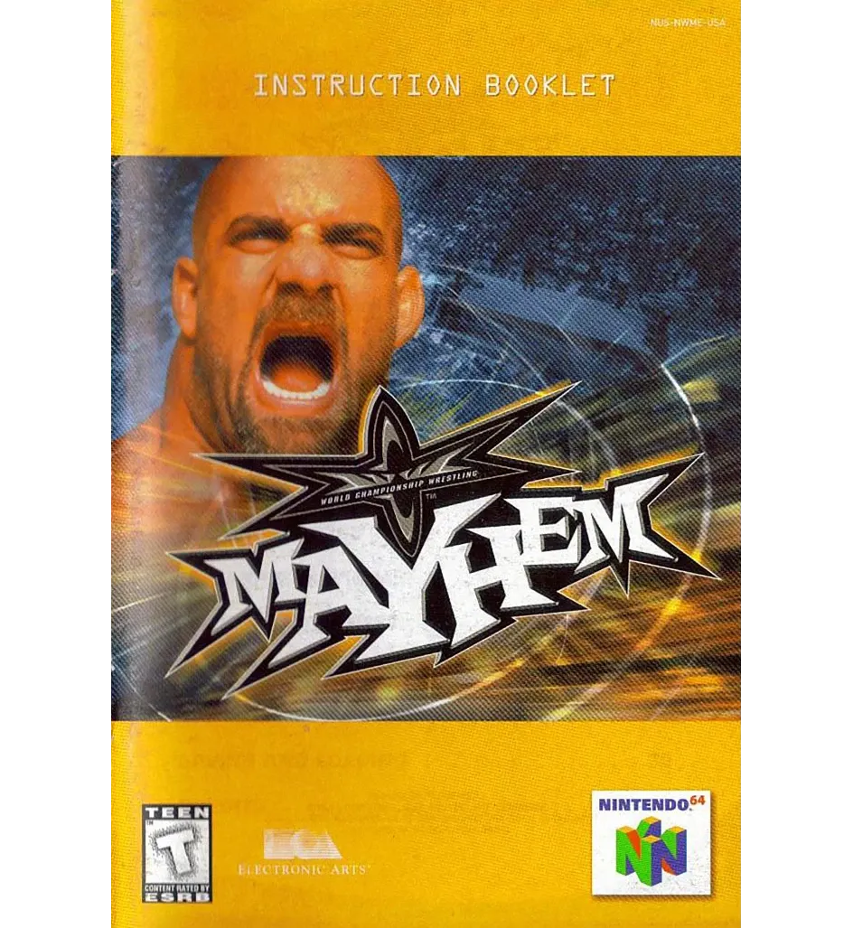 WCW Mayhem Reproduction Manual