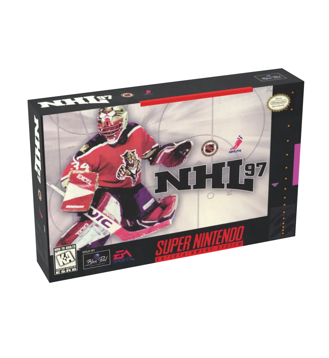 NHL 97 Reproduction Box