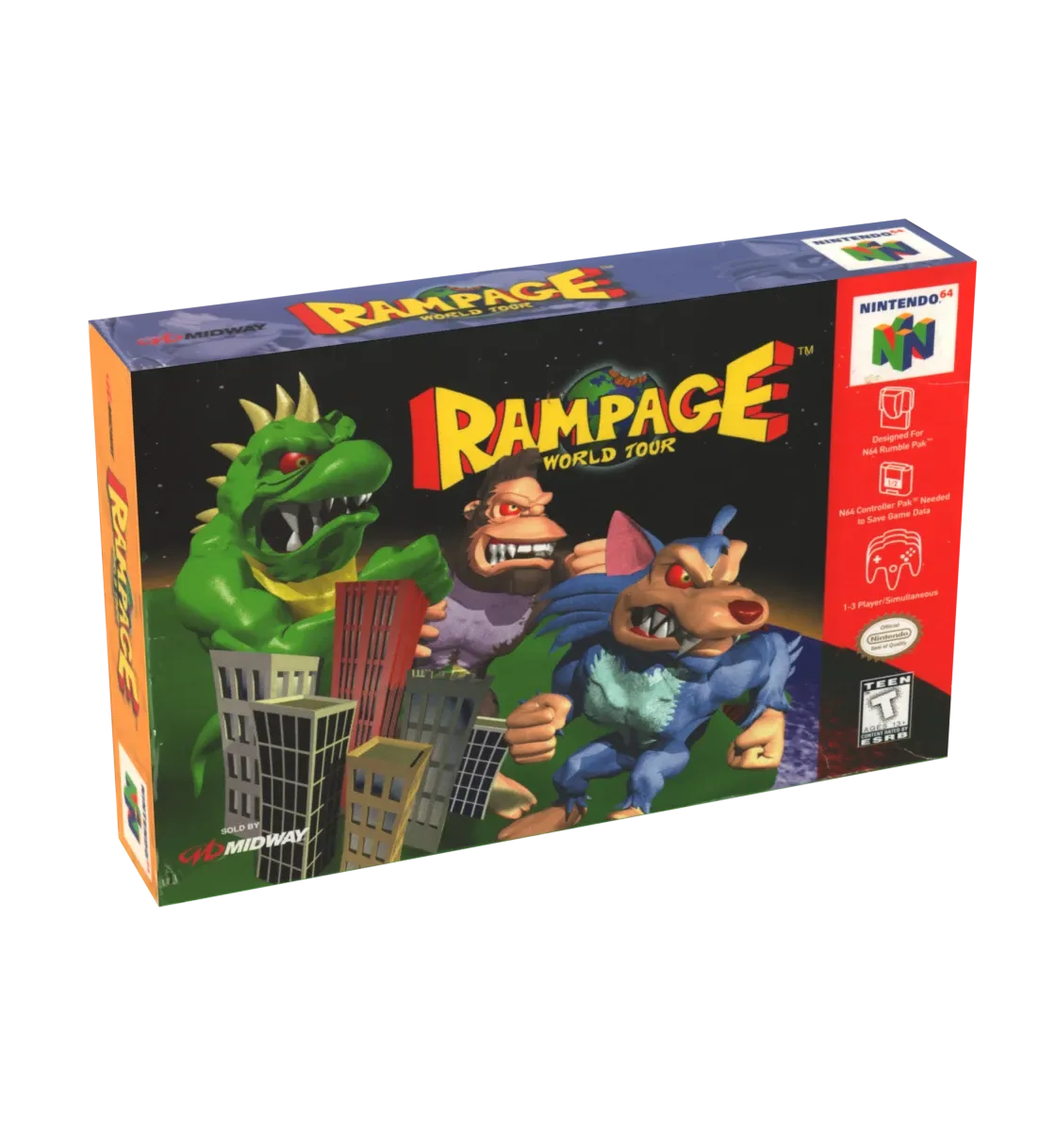 Rampage World Tour Reproduction Box