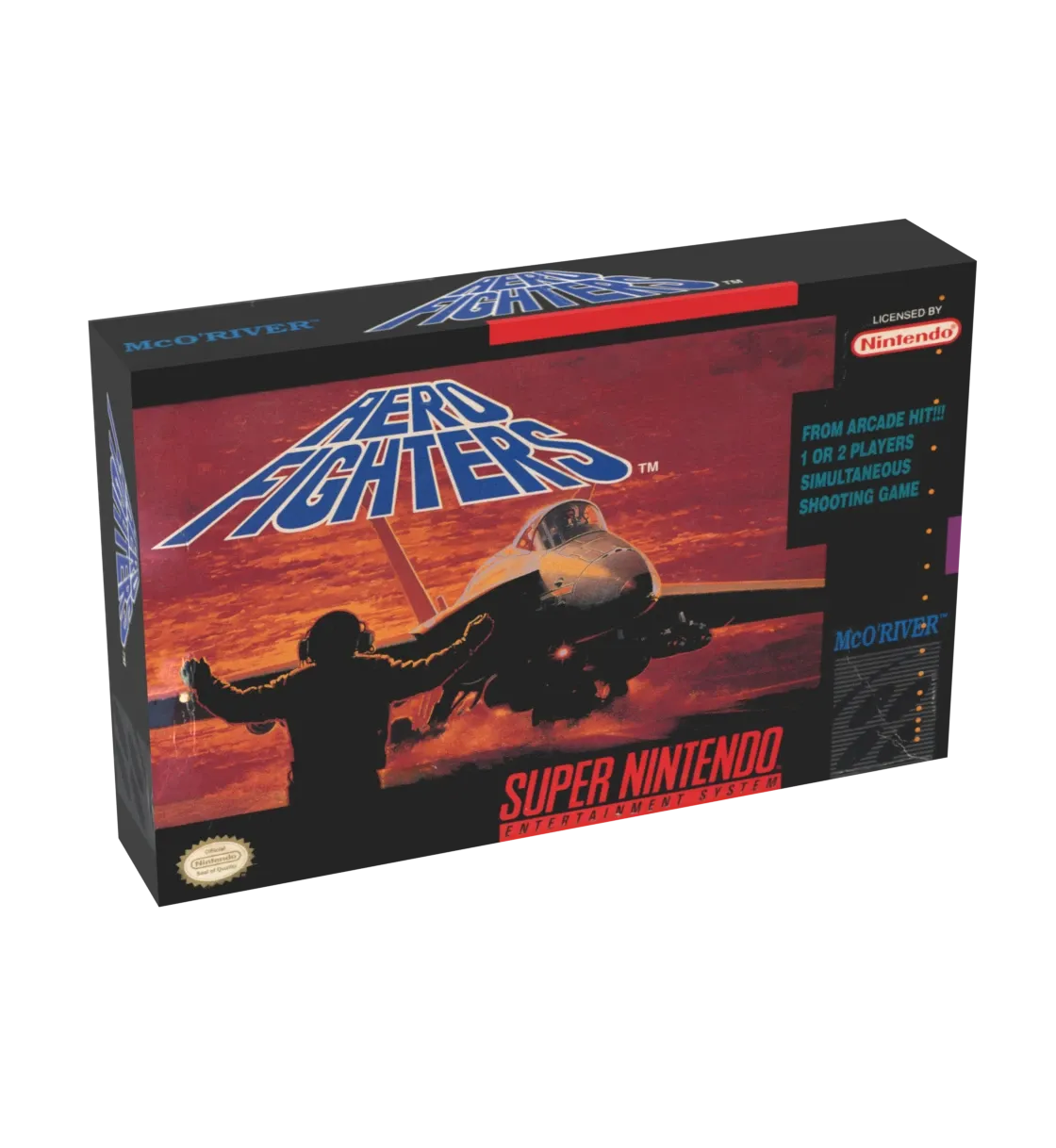 Aero Fighters Reproduction Box