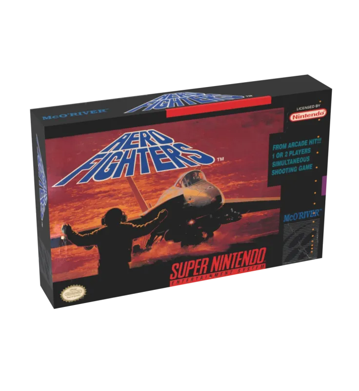 Aero Fighters Reproduction Box