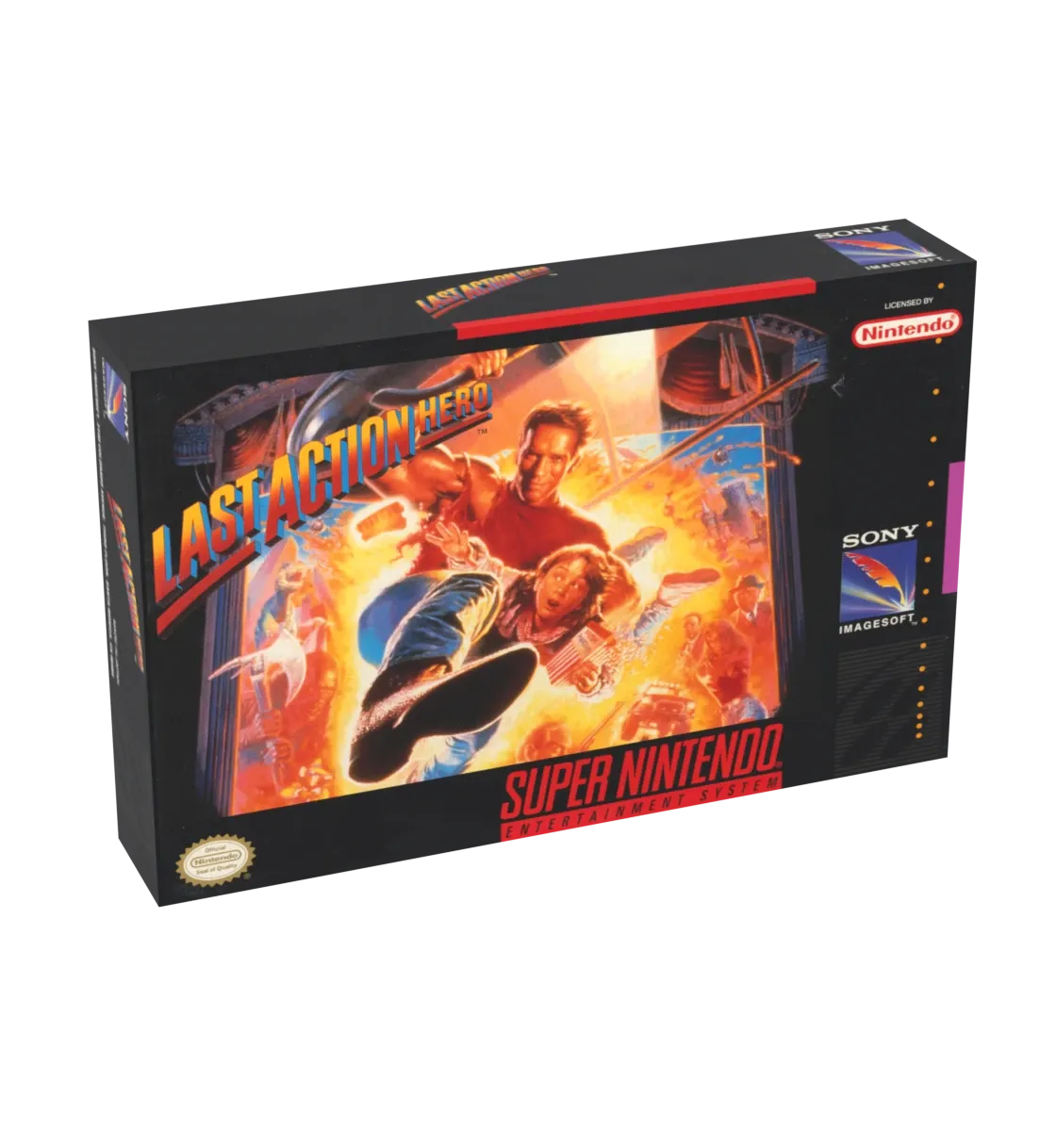 Last Action Hero Reproduction Box