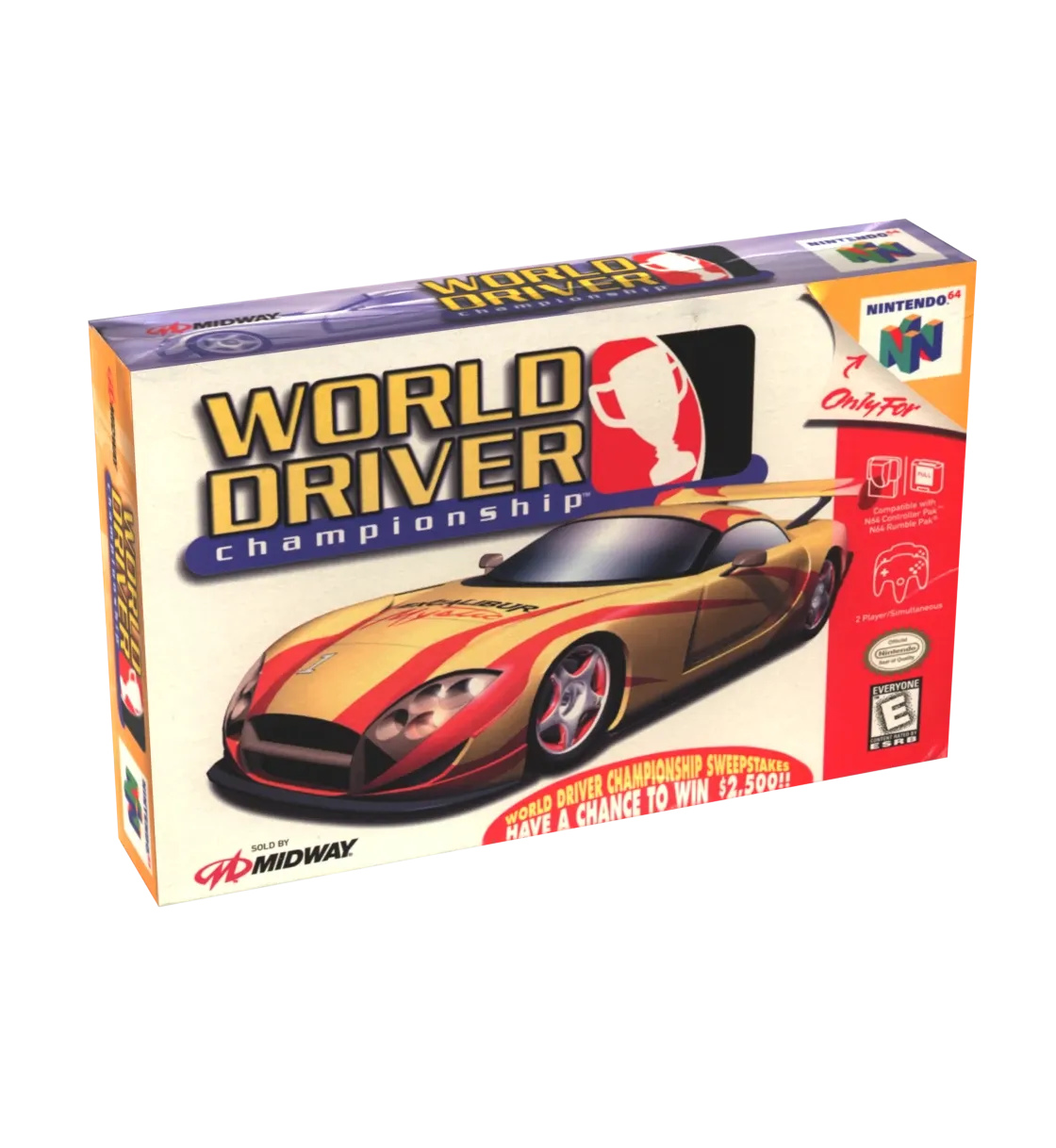 World Driver Championship Reproduction Box