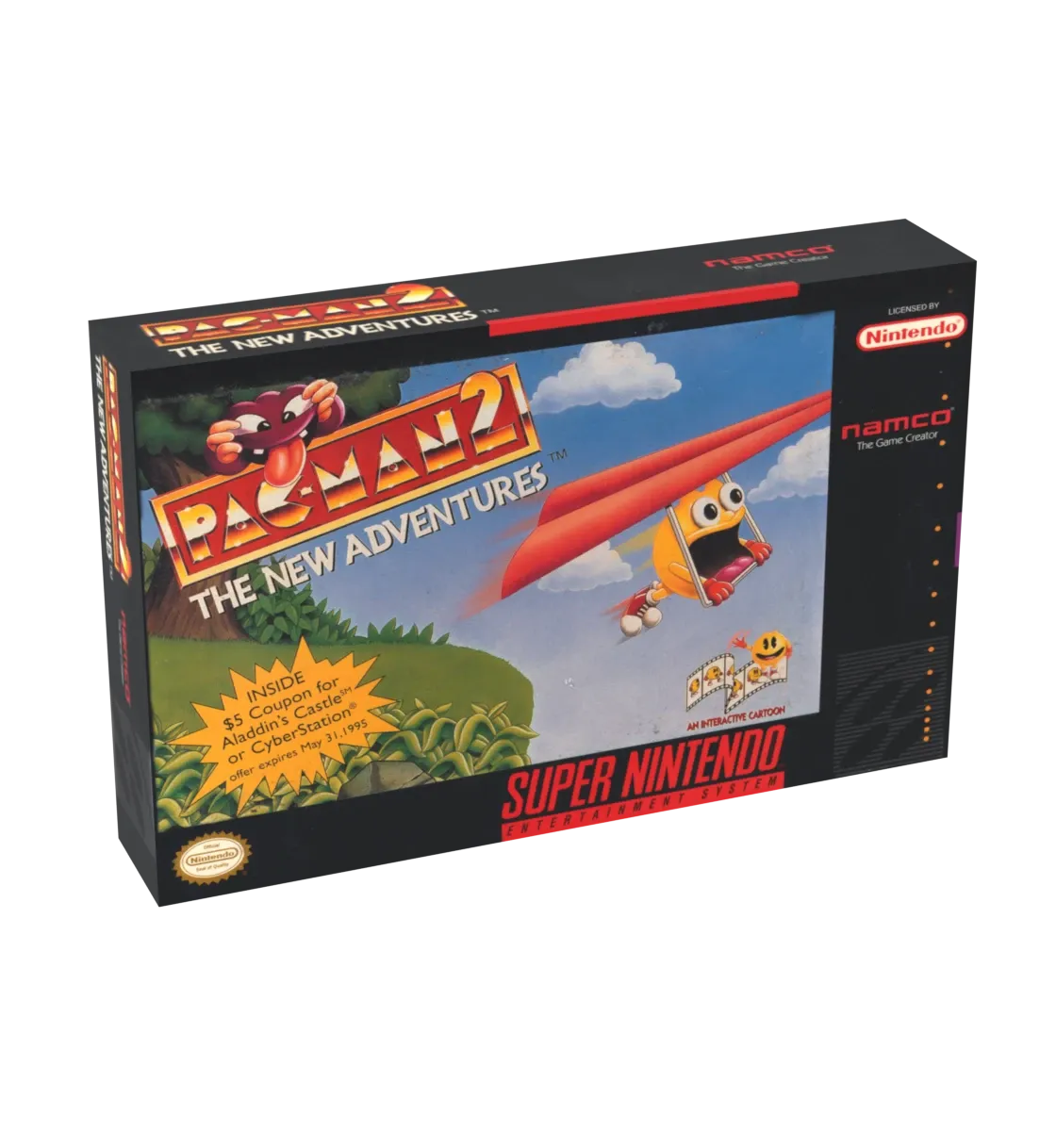 Pac-Man 2 Reproduction Box