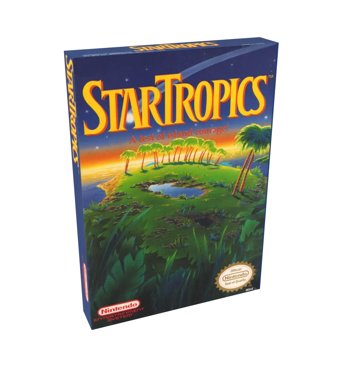 StarTropics Reproduction Box