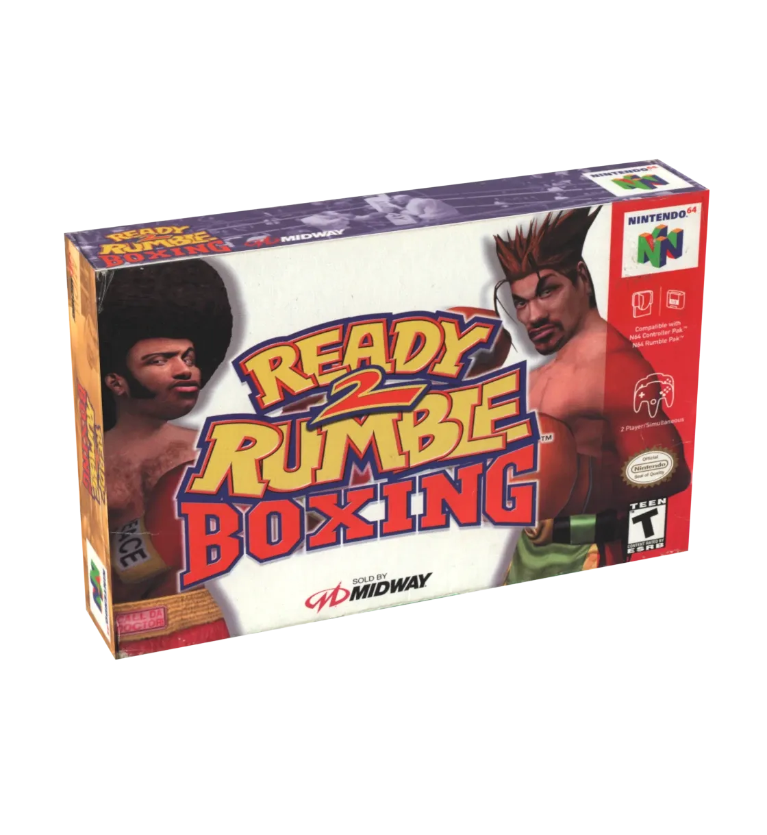 Ready 2 Rumble Boxing Reproduction Box