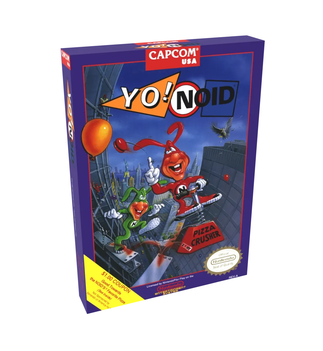 Yo Noid Reproduction Box