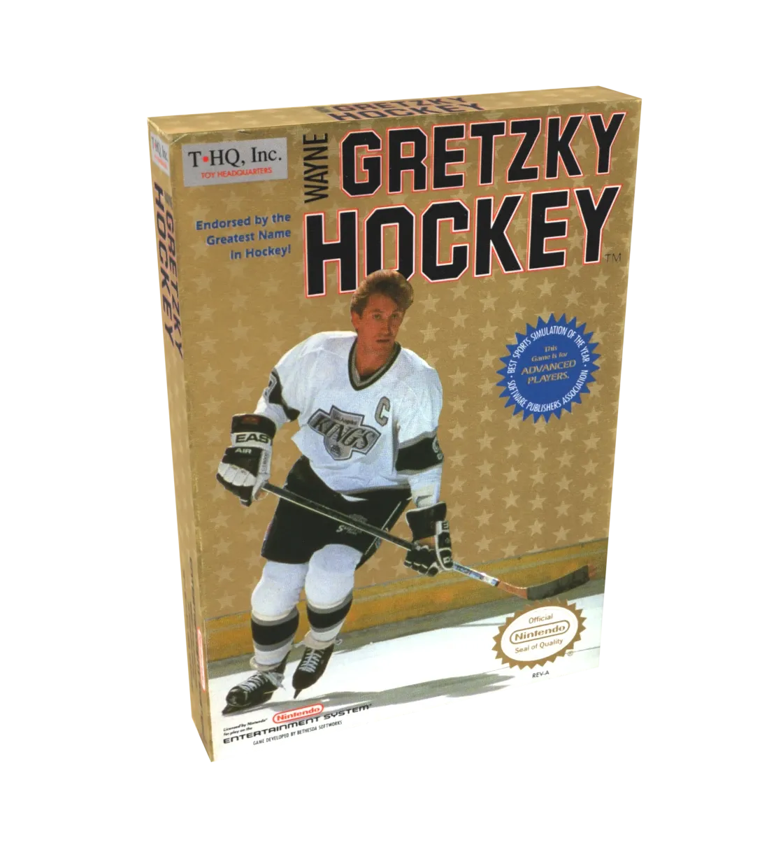 Wayne Gretzky Hockey Reproduction Box