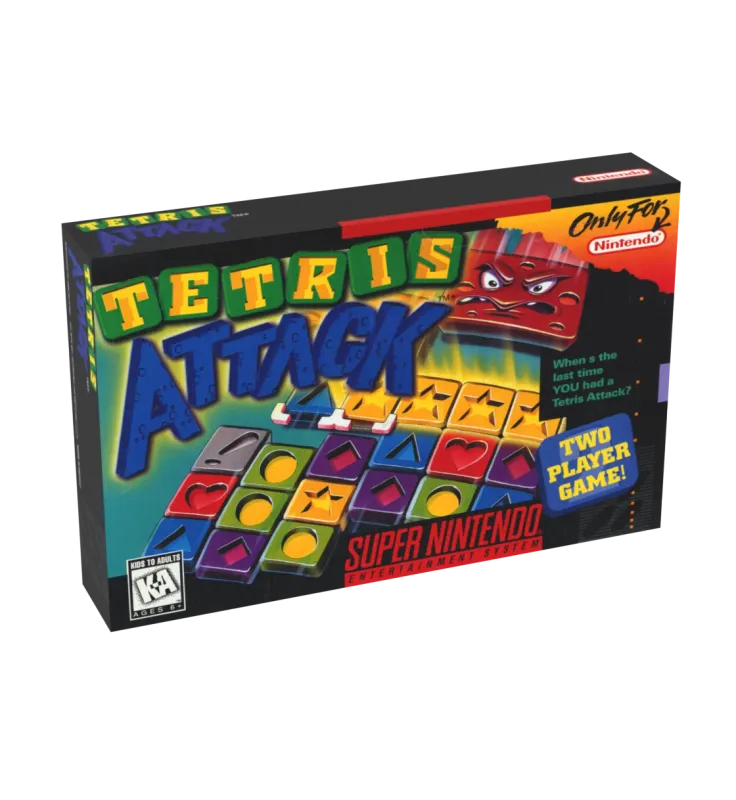 Tetris Attack Reproduction Box