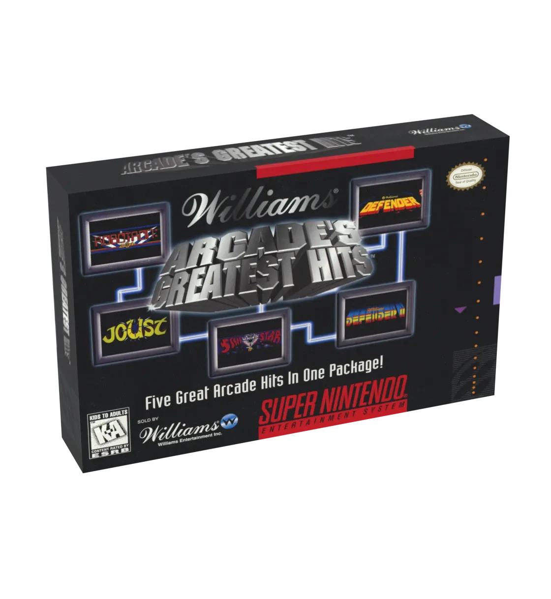 William&#39;s Arcade&#39;s Greatest Hits Reproduction Box