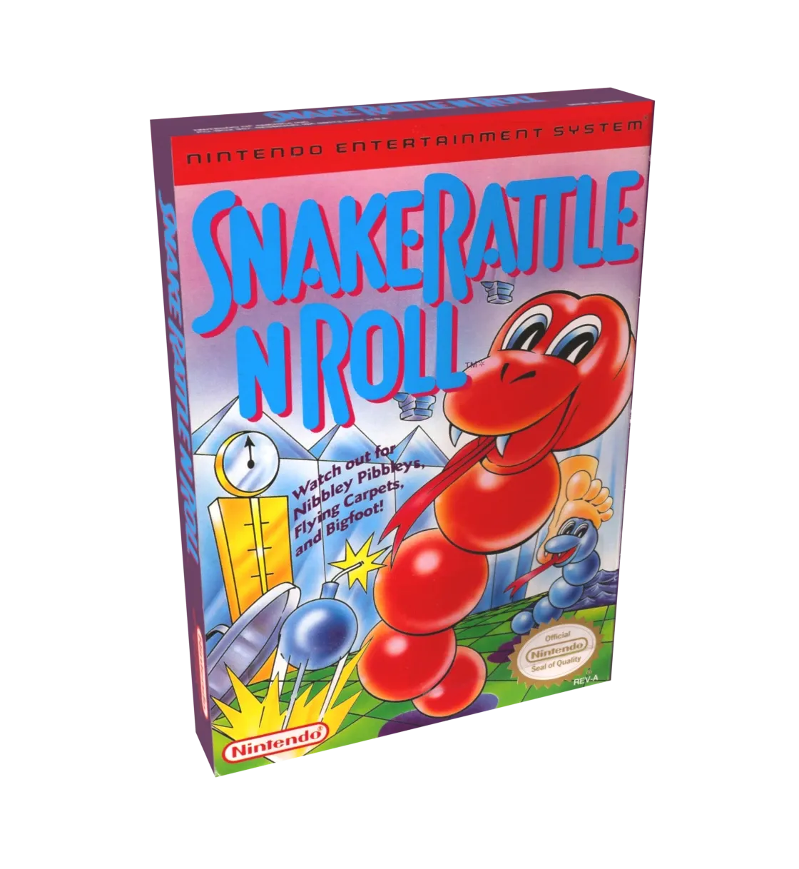Snake Rattle N Roll Reproduction Box