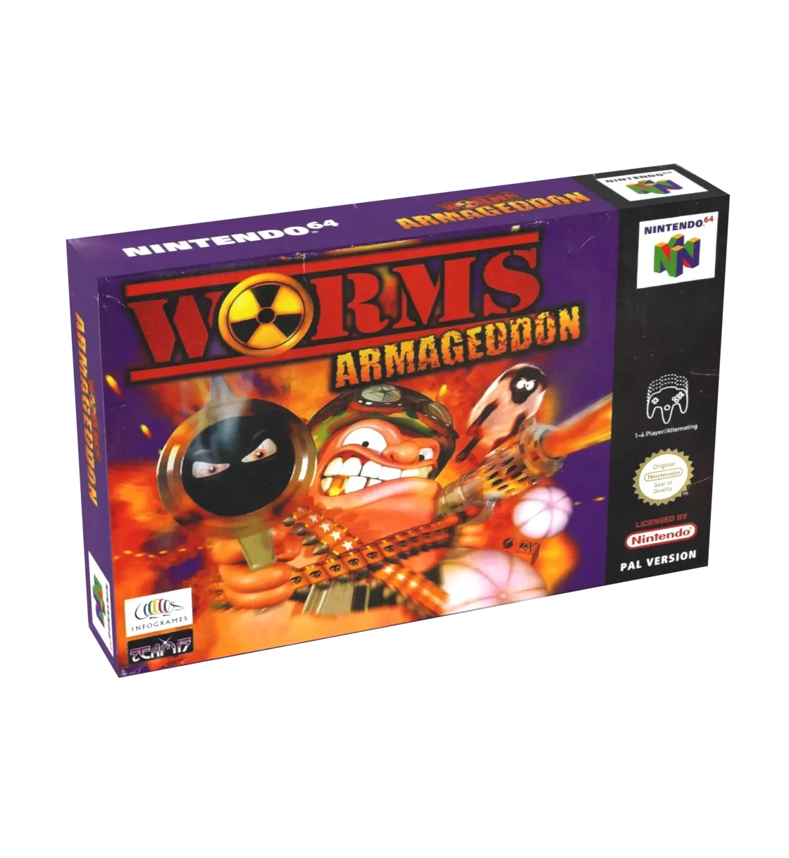 Worms Armageddon Reproduction Box