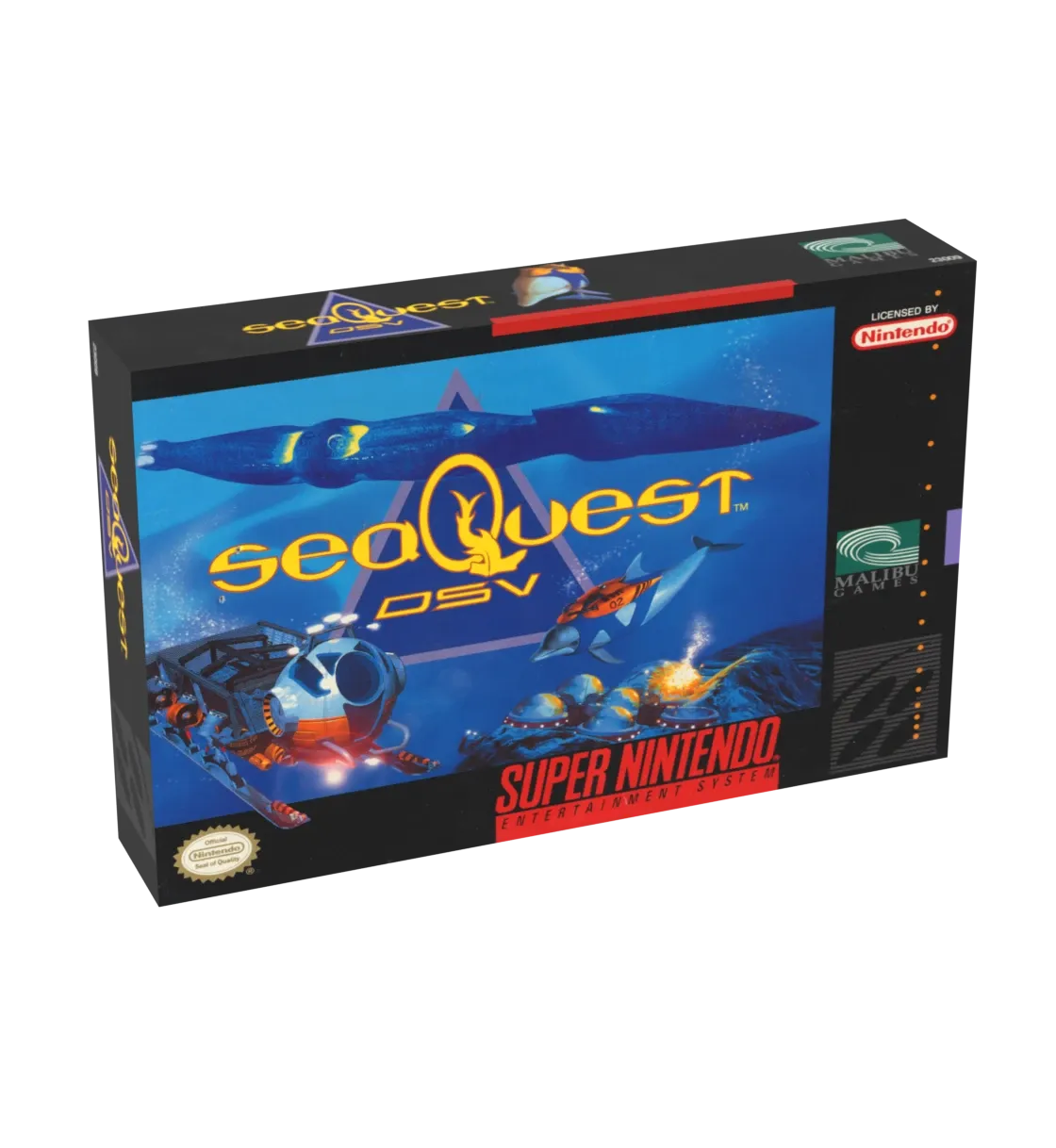 Sea Quest DSV Reproduction Box