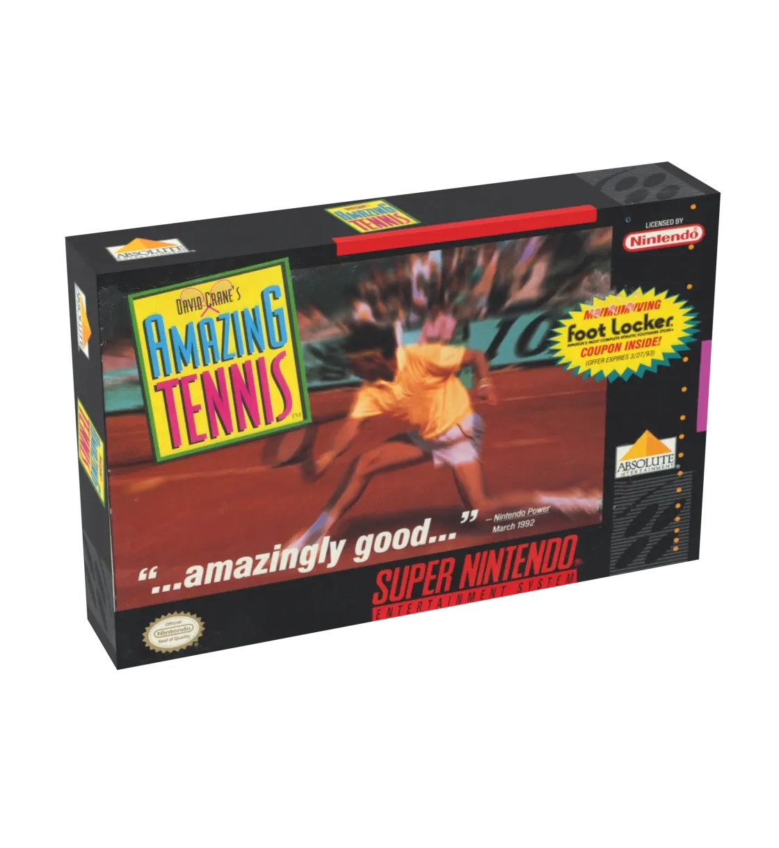 David Crane&#39;s Amazing Tennis Reproduction Box