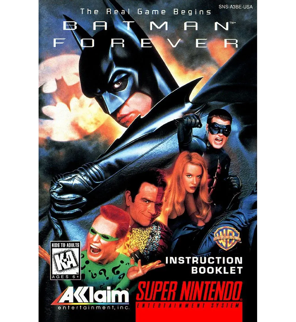 Batman Forever Reproduction Manual