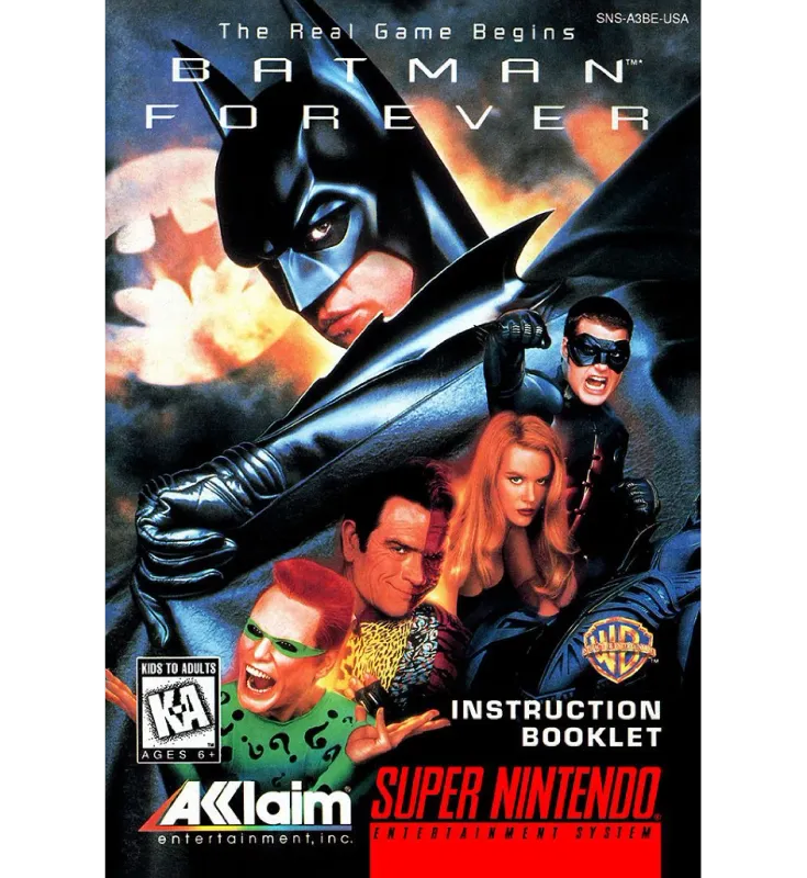Batman Forever Reproduction Manual