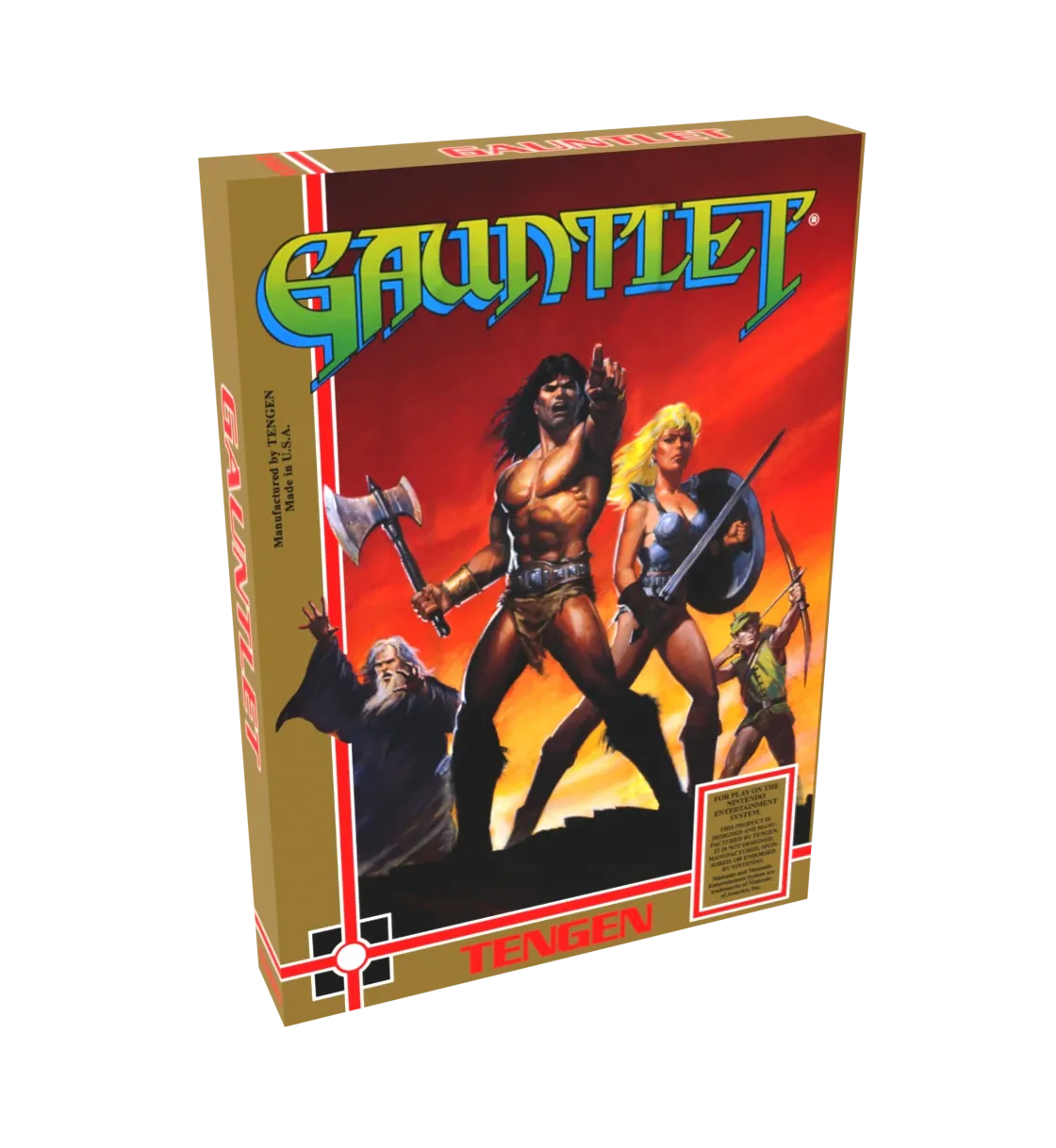 Gauntlet Reproduction Box