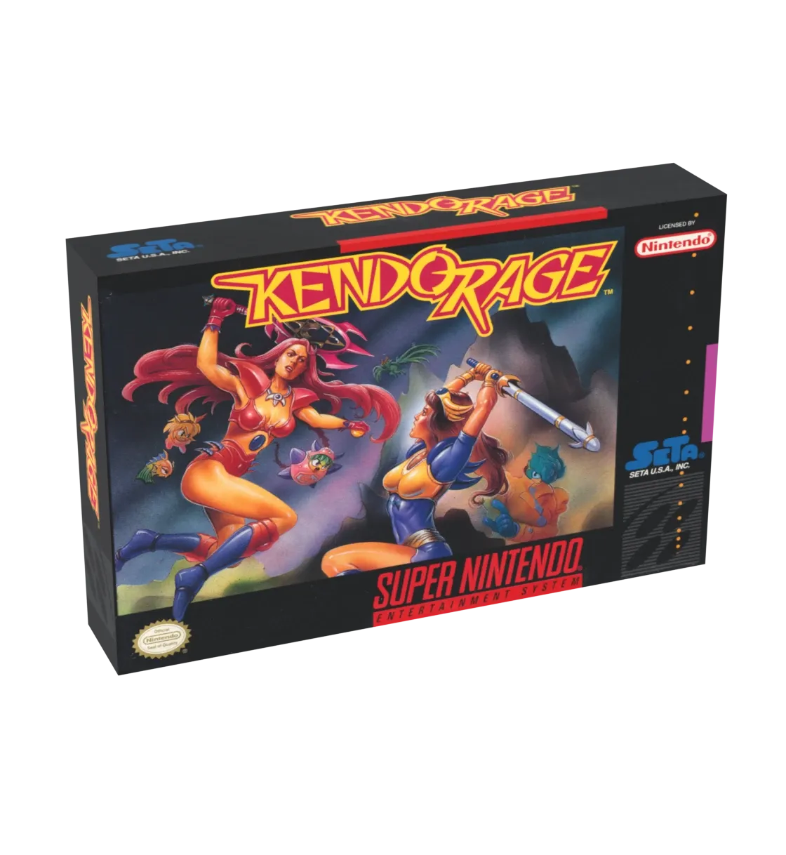 Kendo Rage Reproduction Box