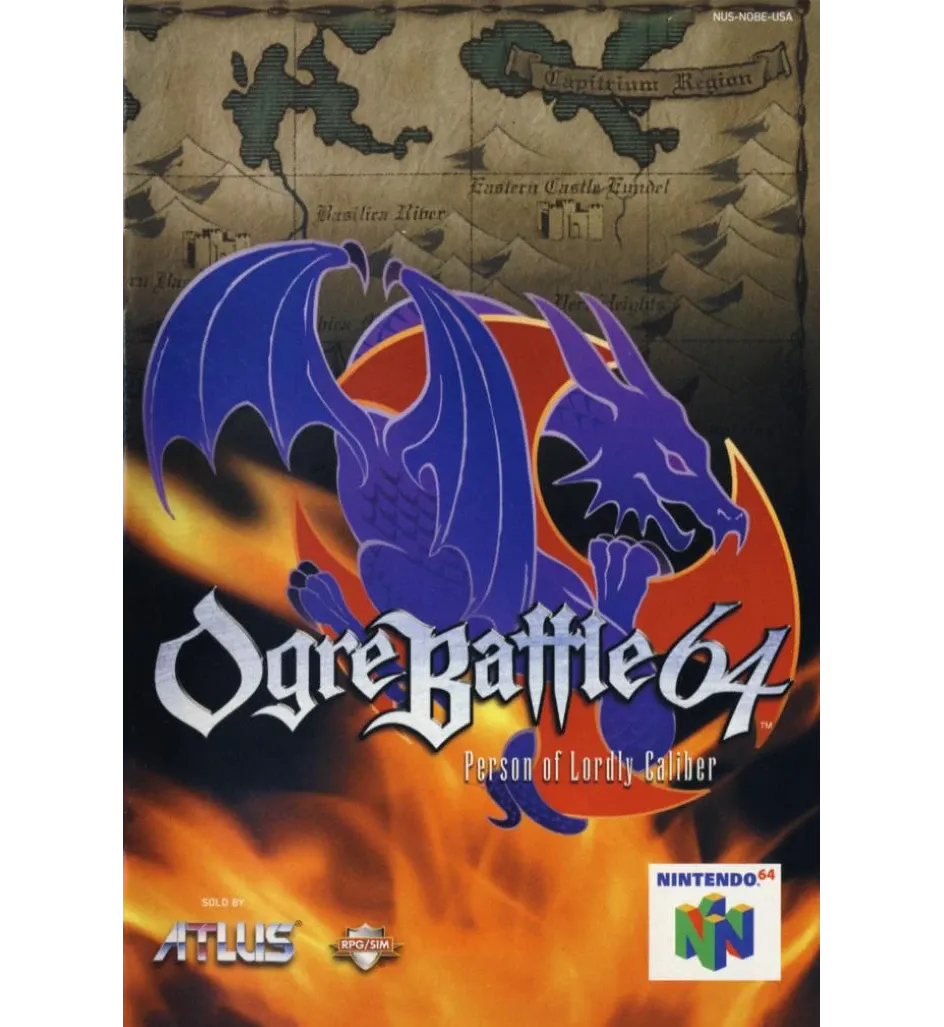 Ogre Battle 64 Reproduction Manual
