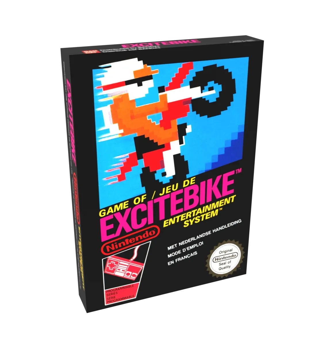 Excitebike Reproduction Box