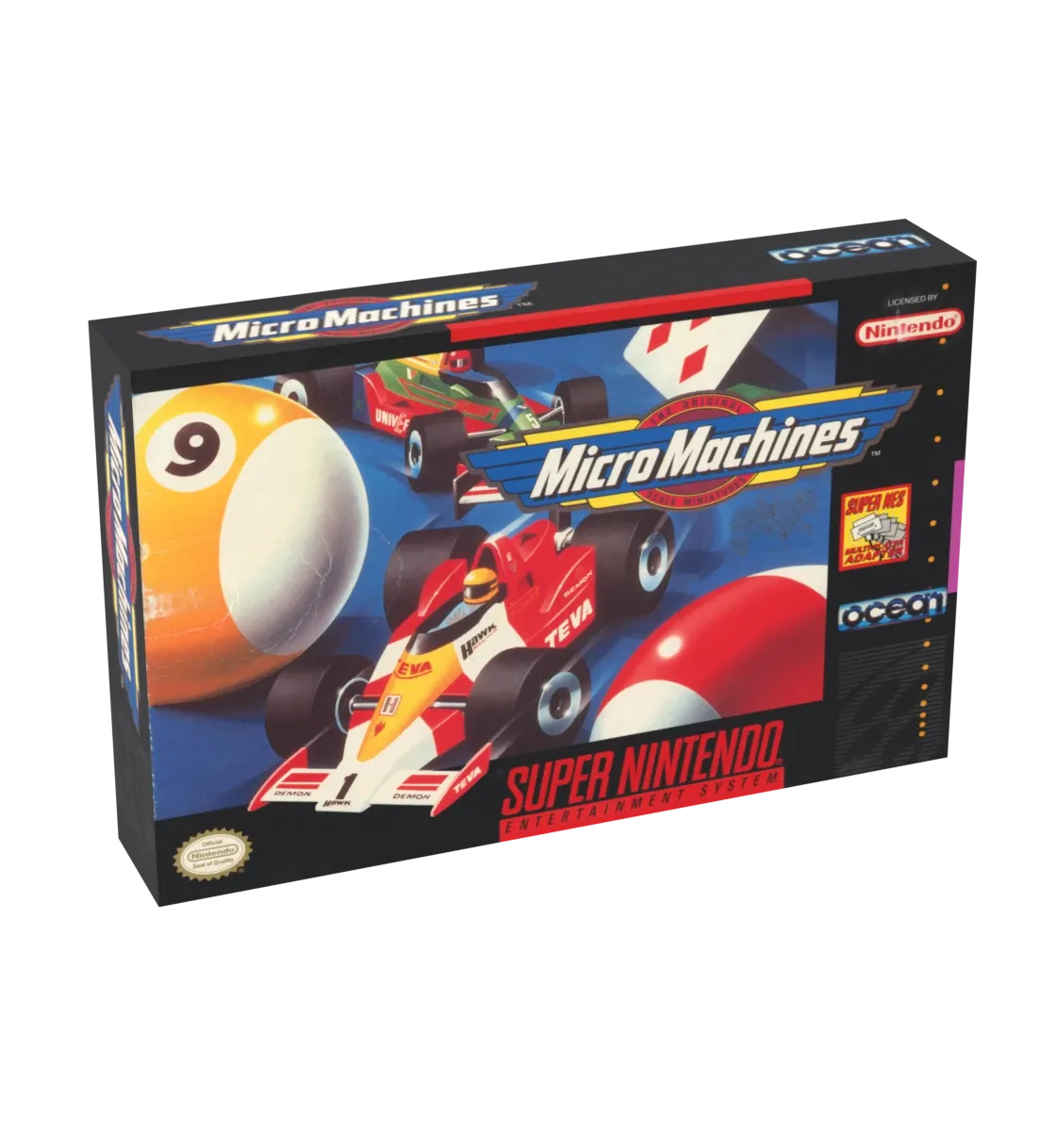 Micro Machines Reproduction Box