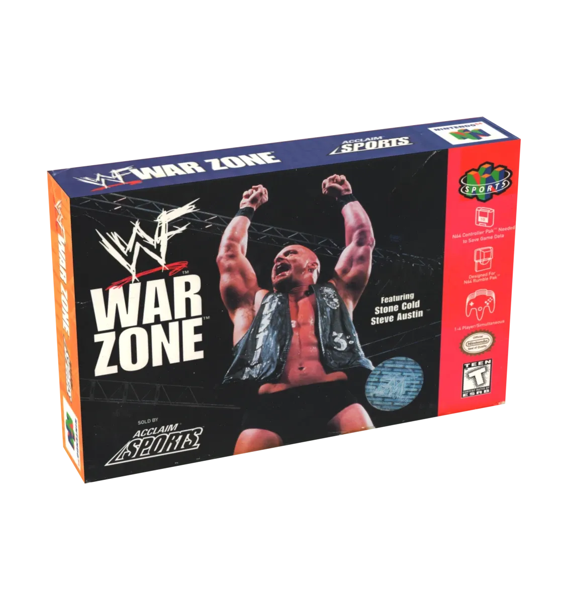 WWF Warzone Reproduction Box