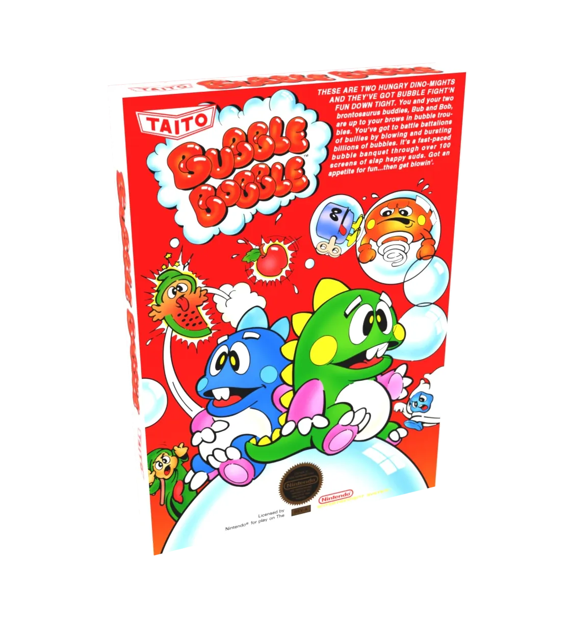 Bubble Bobble Reproduction Box