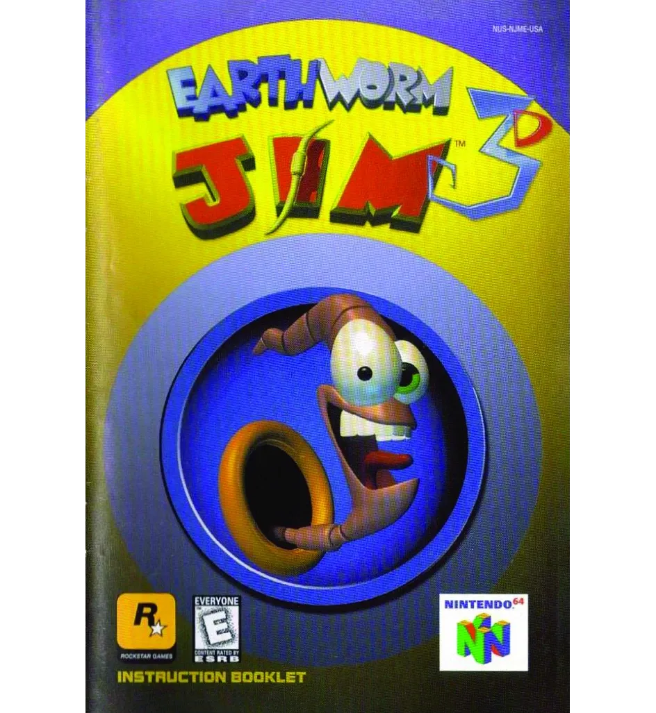 Earthworm Jim 3D Reproduction Manual