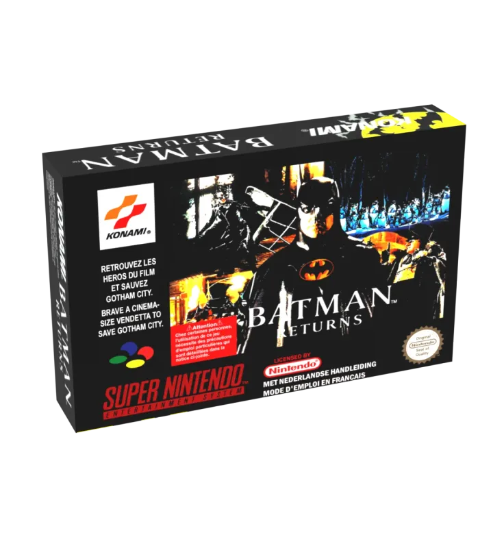 Batman Returns Reproduction Box
