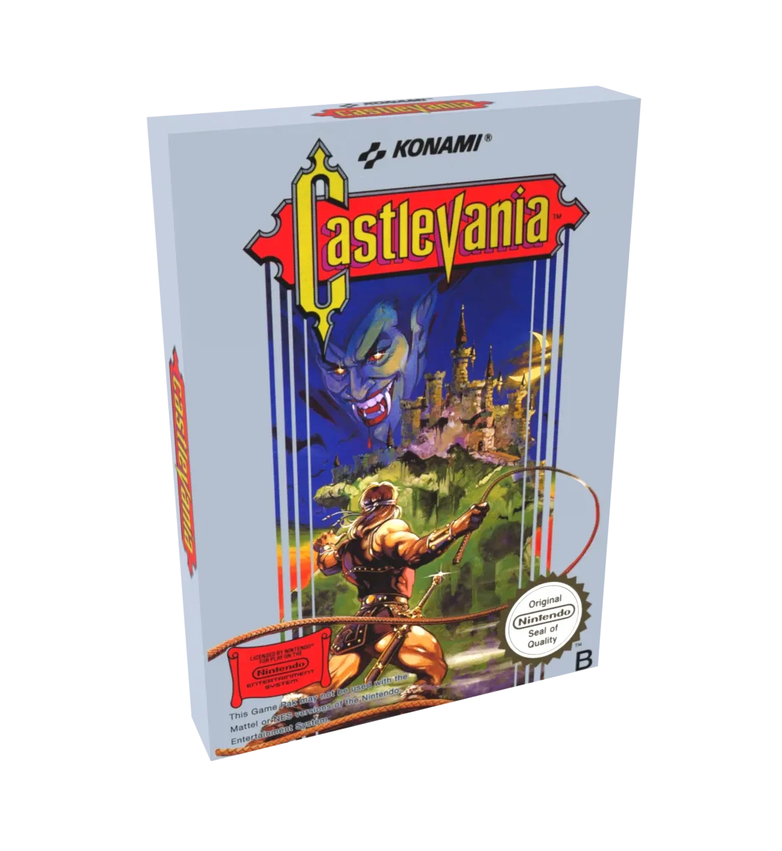 Castlevania Reproduction Box