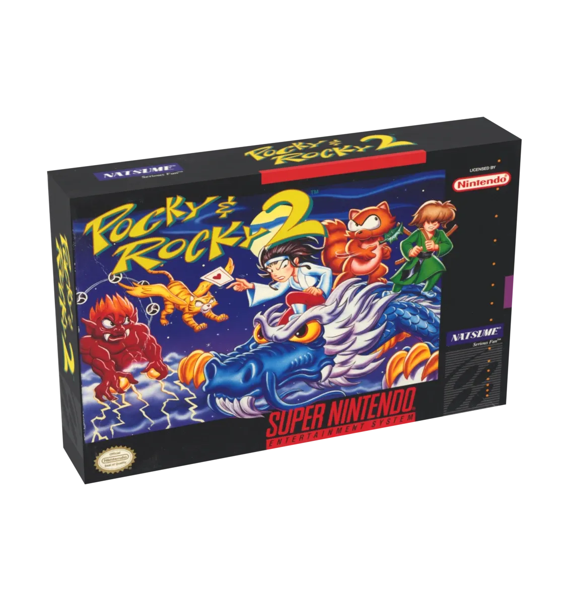 Pocky and Rocky 2 Reproduction Box