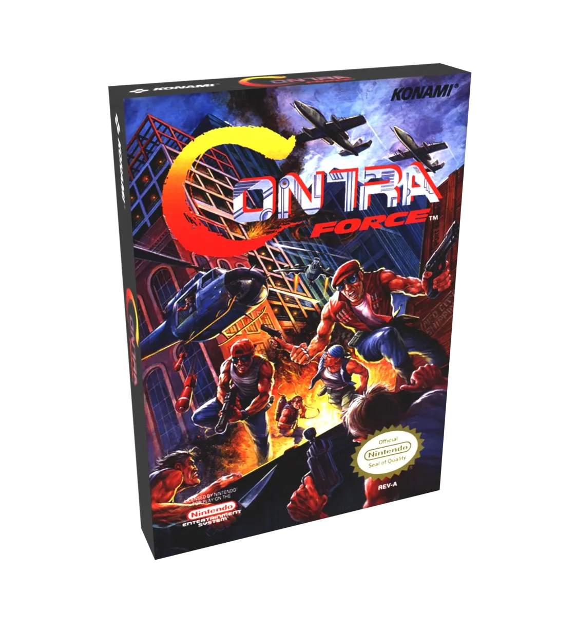 Contra Force Reproduction Box