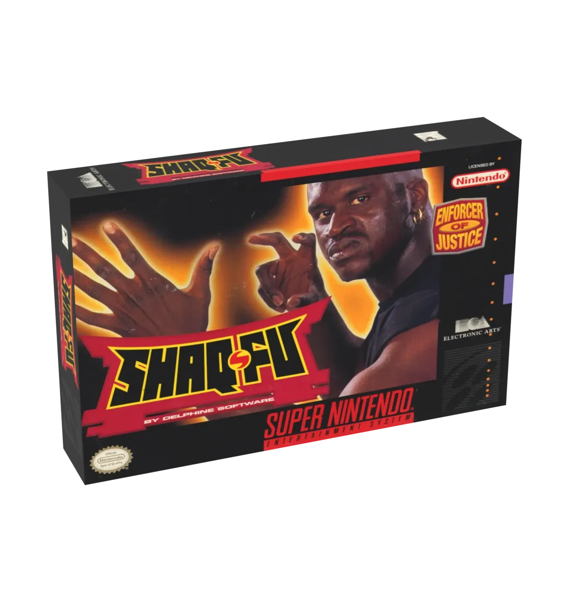 Shaq Fu Reproduction Box