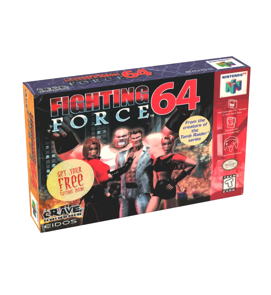 Fighting Force 64 Reproduction Box