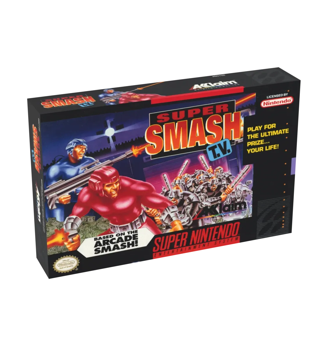 Super Smash TV Reproduction Box