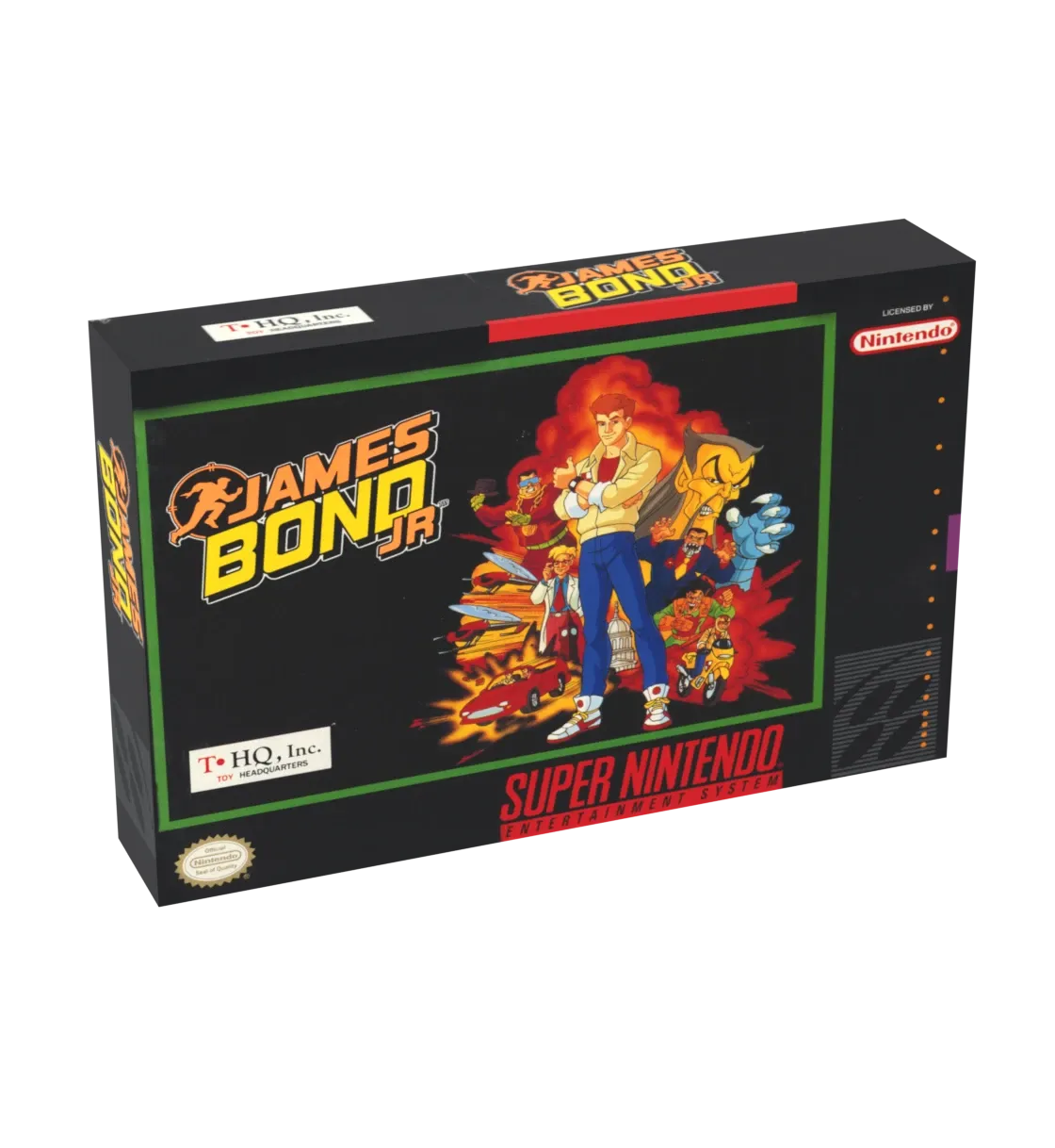 James Bond Jr. Reproduction Box
