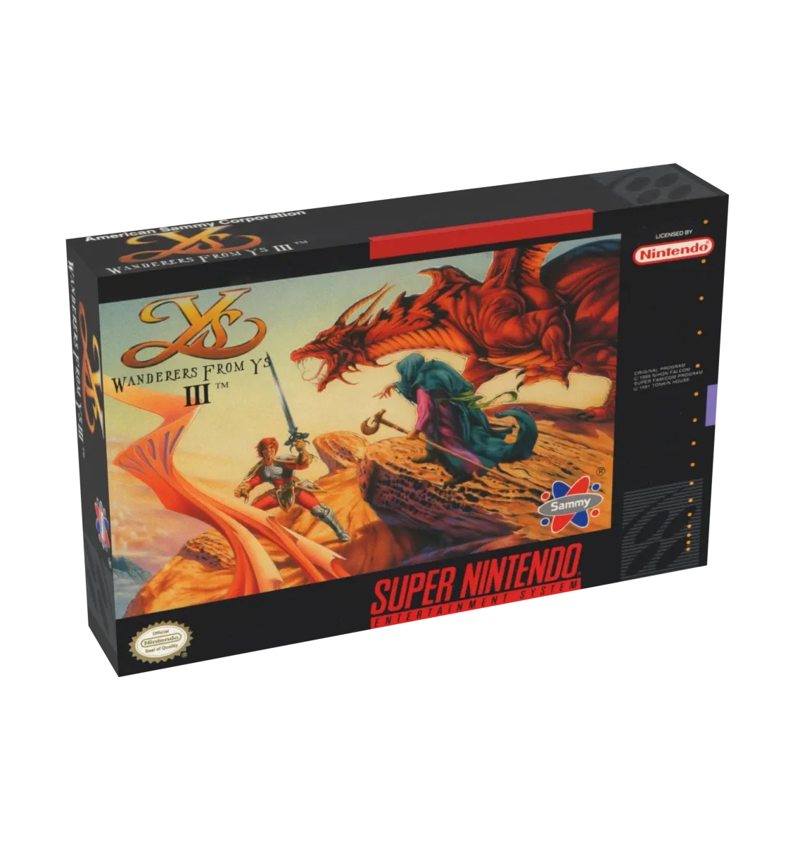 Ys 3 Reproduction Box