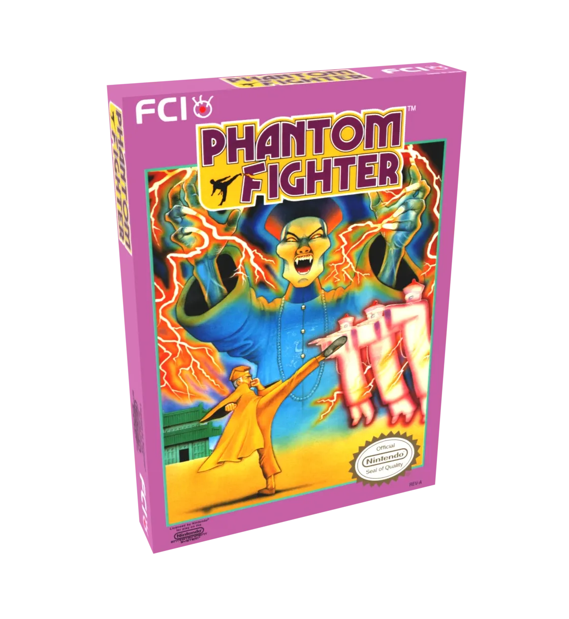 Phantom Fighter Reproduction Box