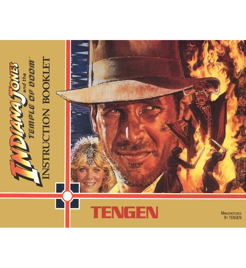 Indiana Jones and The Temple of Doom Reproduction Manual