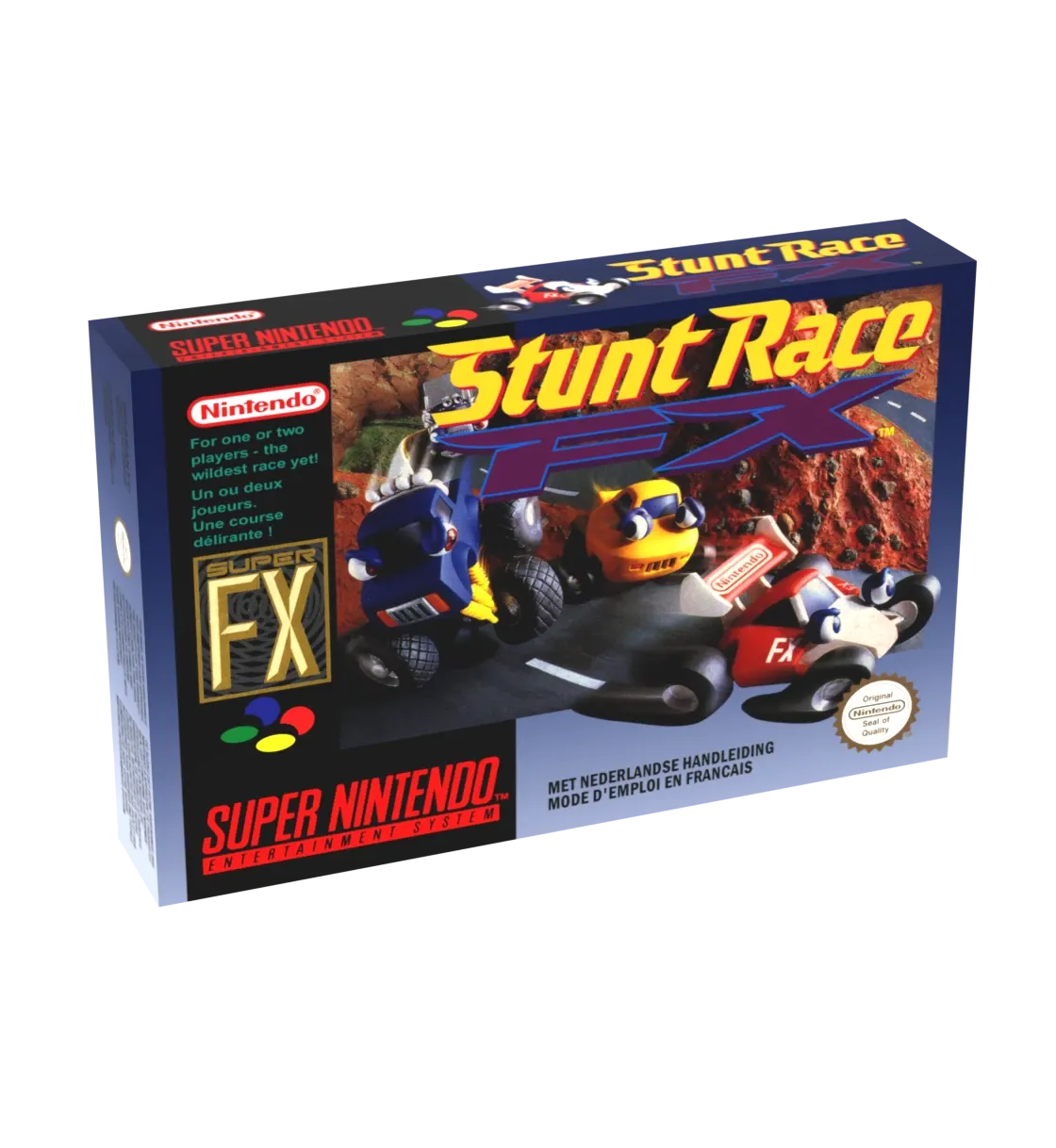 Stunt Race FX Reproduction Box