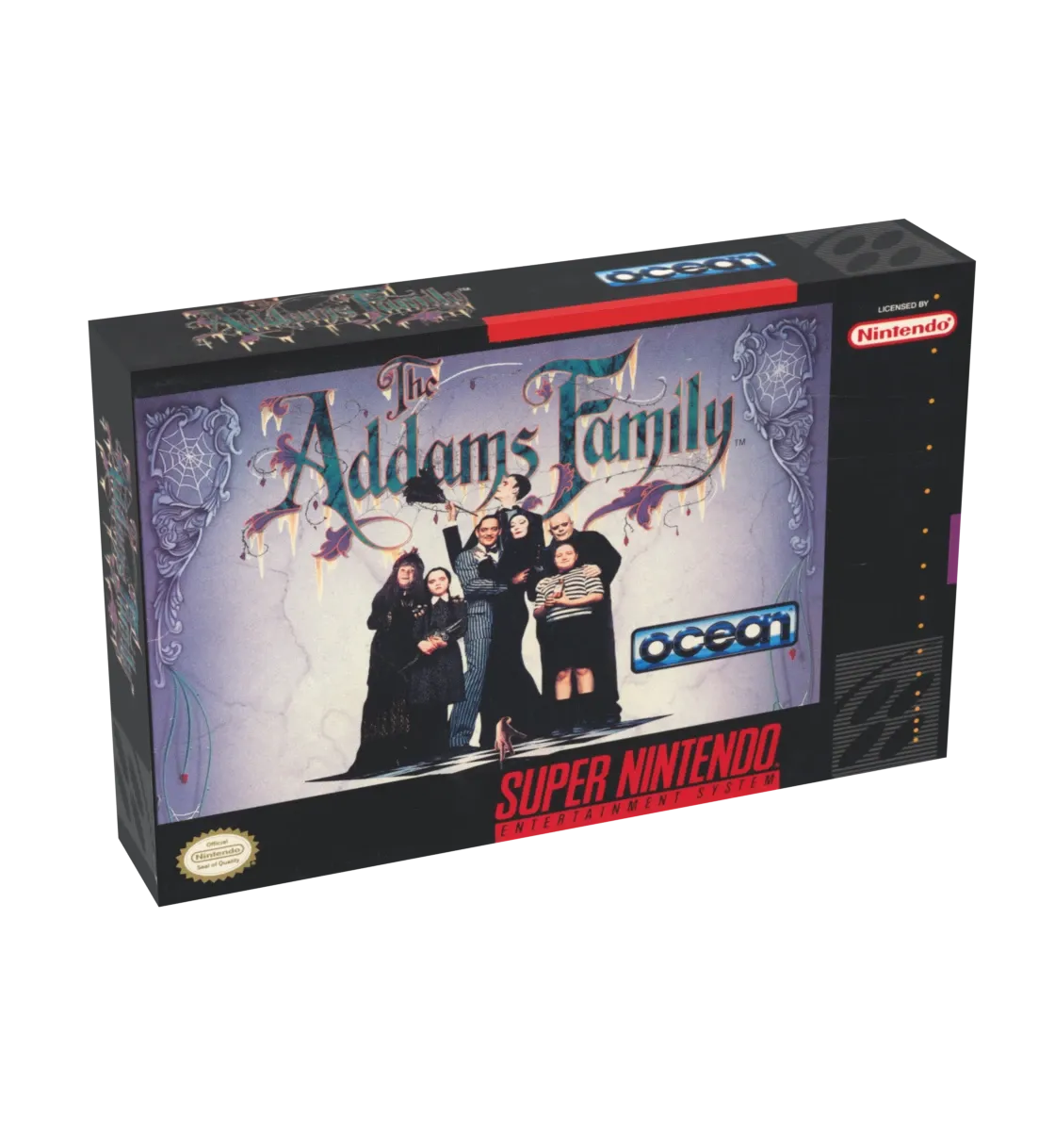 The Addams Family Reproduction Box