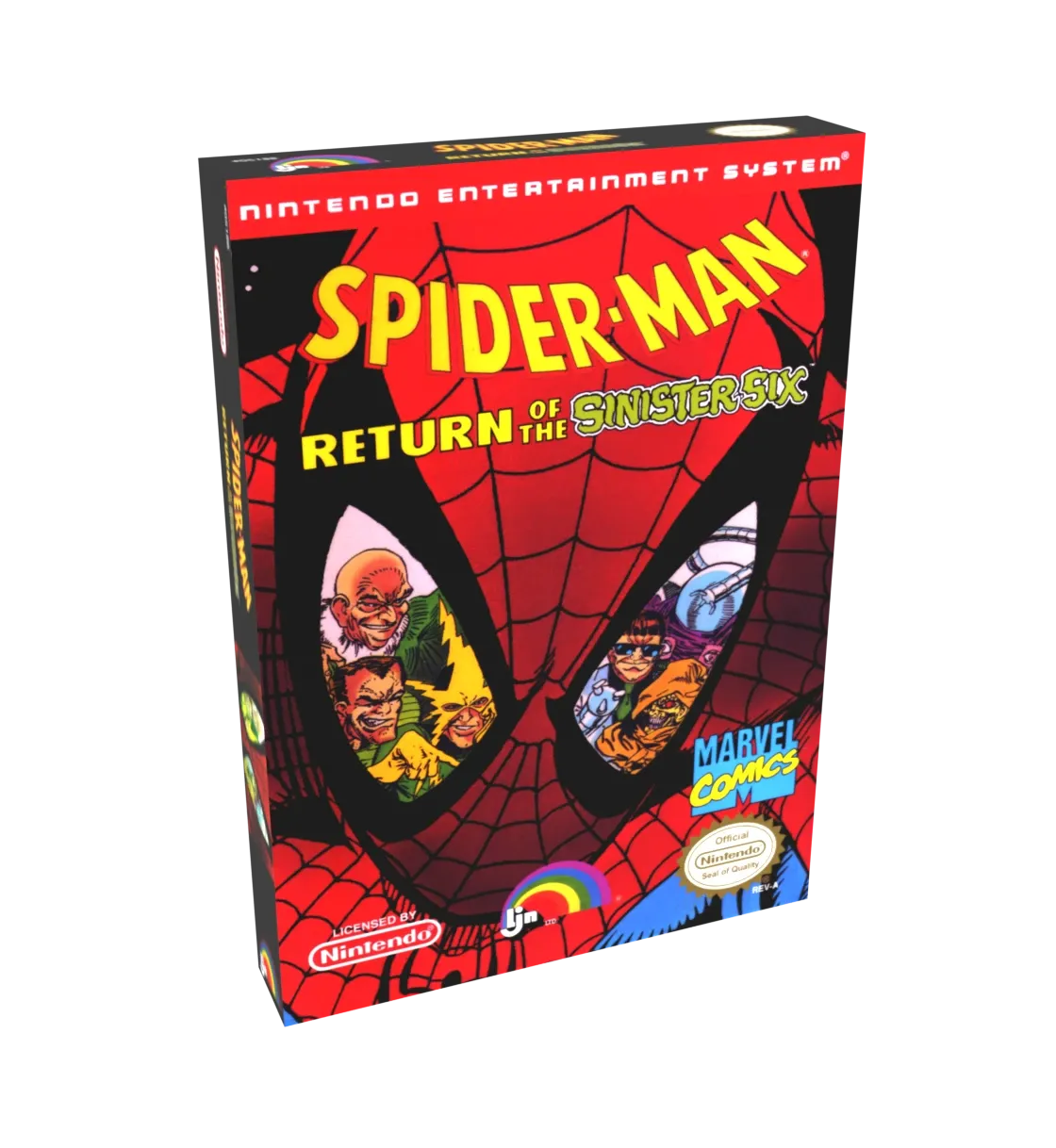 Spider-Man Return of the Sinister Six Reproduction Box