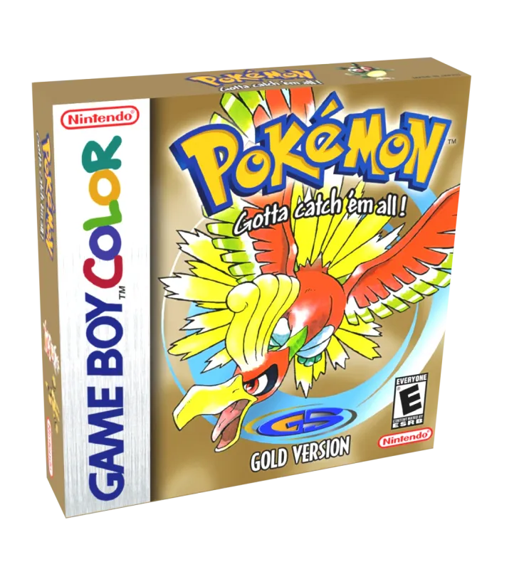 Pokemon Gold Reproduction Box