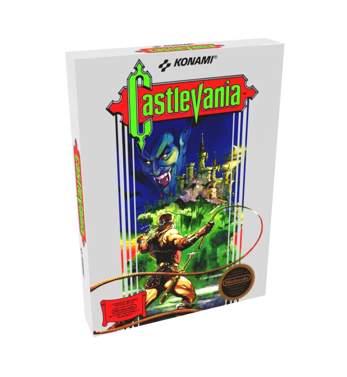 Castlevania Reproduction Box