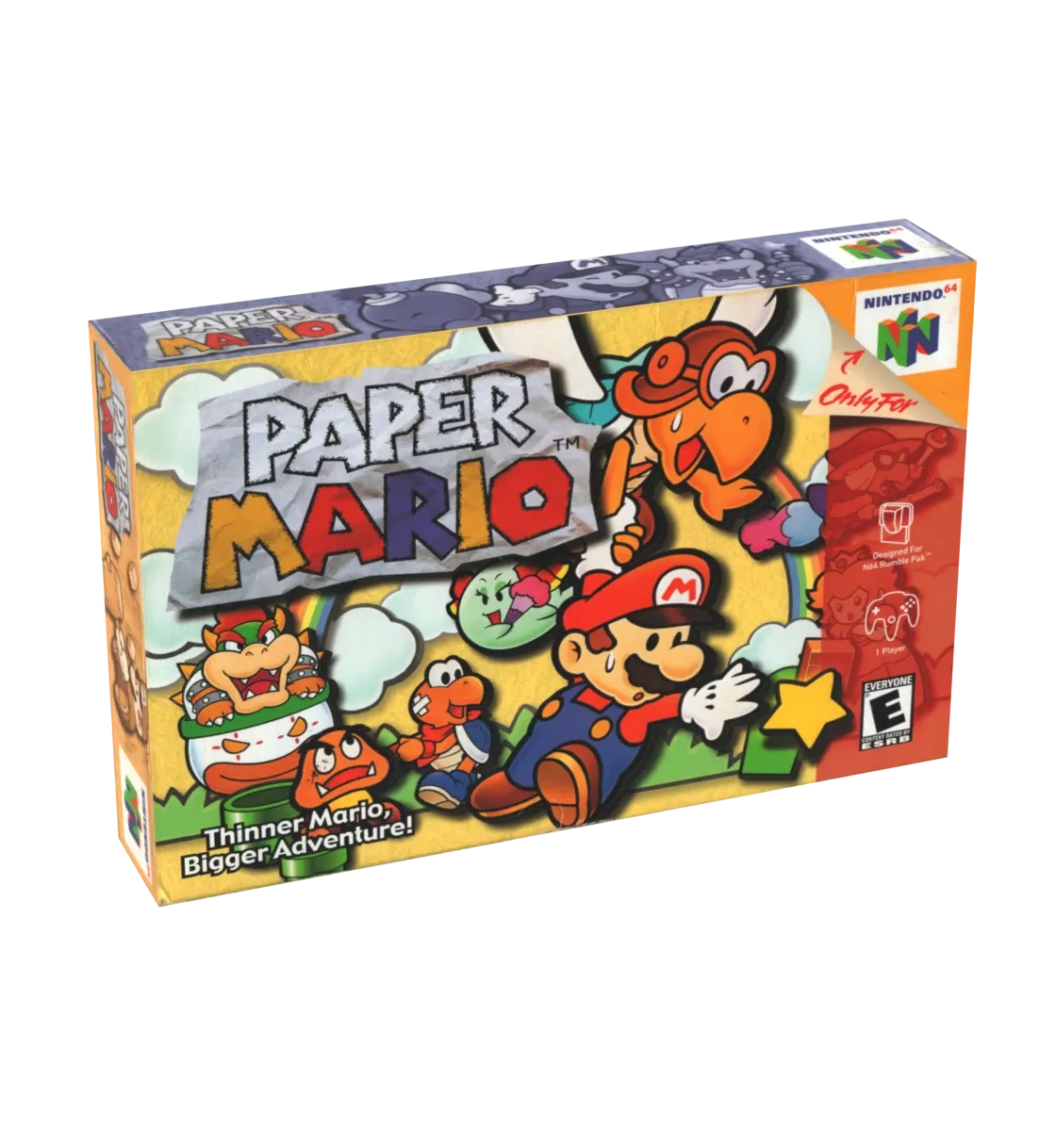 Paper Mario Reproduction Box
