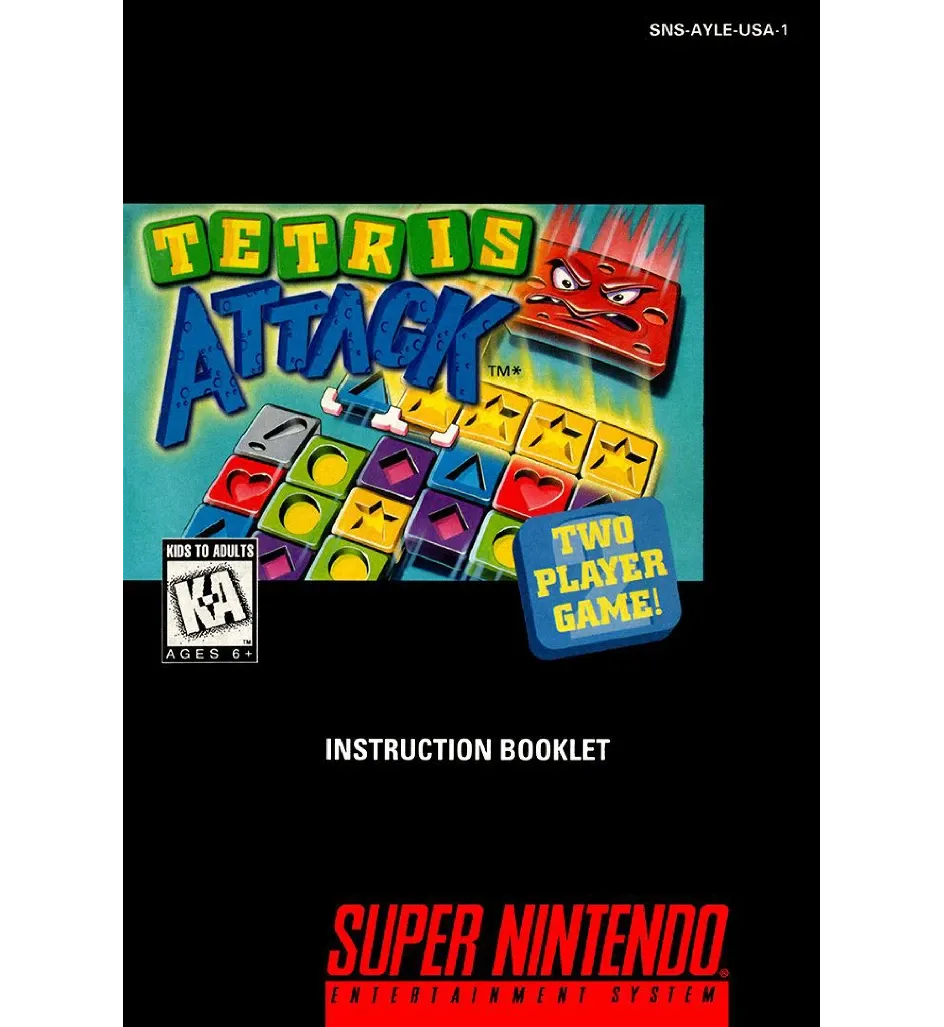 Tetris Attack Reproduction Manual